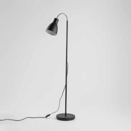 Lampadaire sur pied LED 1xE27/7W/230V noir