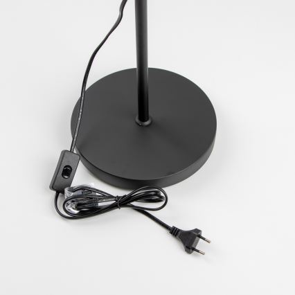 Lampadaire sur pied LED 1xE27/7W/230V noir