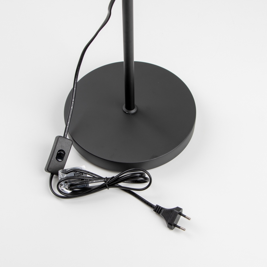 Lampadaire sur pied LED 1xE27/7W/230V noir