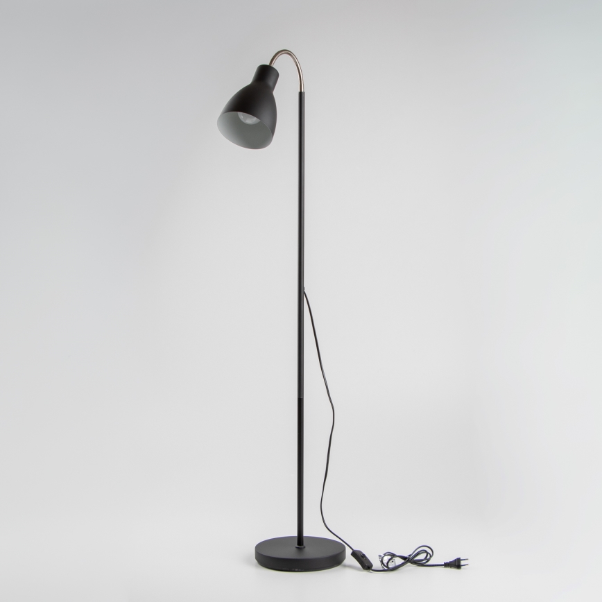 Lampadaire sur pied LED 1xE27/7W/230V noir