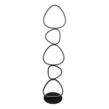 Lampadaire sur pied LED PETRA LED/48W/230V noir