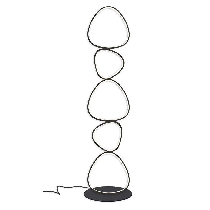 Lampadaire sur pied LED PETRA LED/48W/230V noir