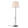 Lampadaire sur pied MARTINA 1xE27/15W/230V noir/blanc