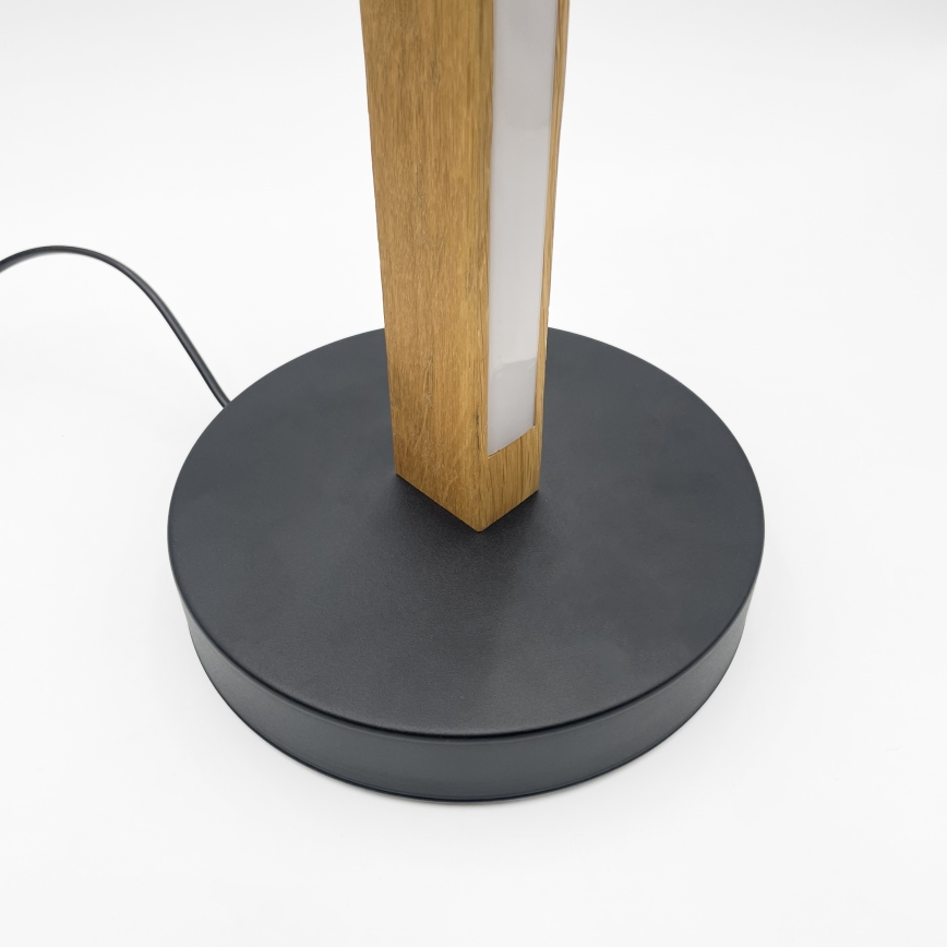 Lampadaire sur pied VERDE LED 18W/230V 3000K chêne/noir