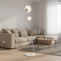 Lampadaire TATU 2xG9/8W/230V blanc