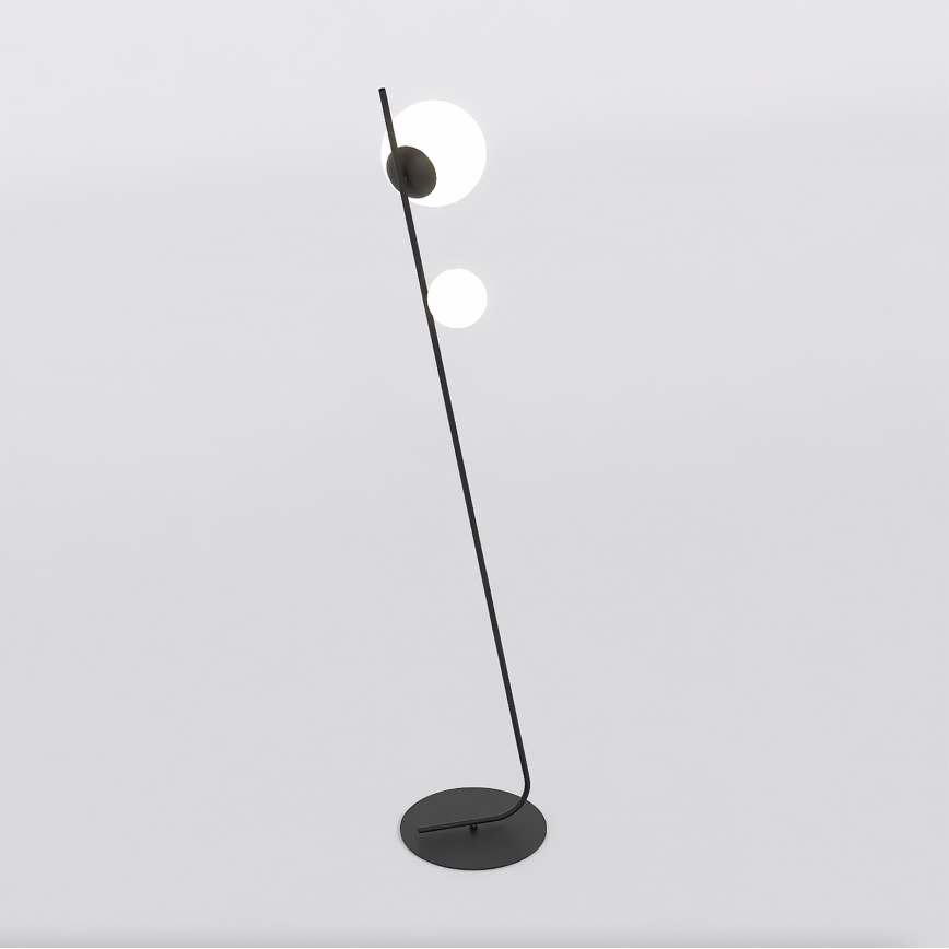 Lampadaire TATU 2xG9/8W/230V noir