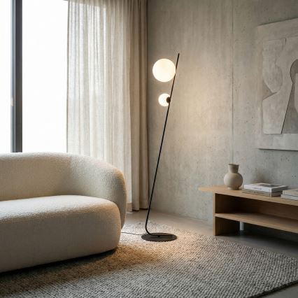 Lampadaire TATU 2xG9/8W/230V noir