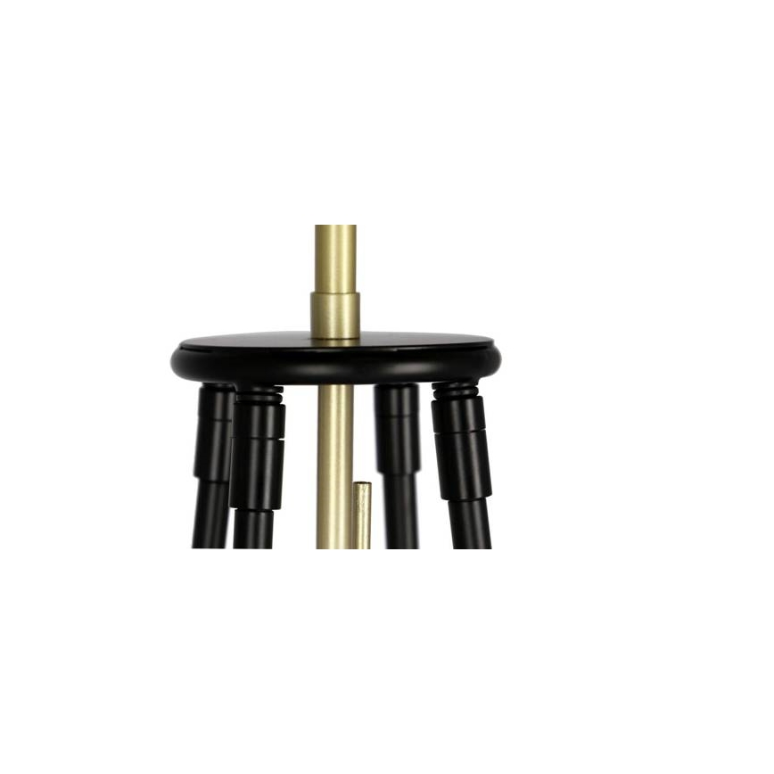 Lampadaire TEGOLA 1xE27/60W/230V noir/doré