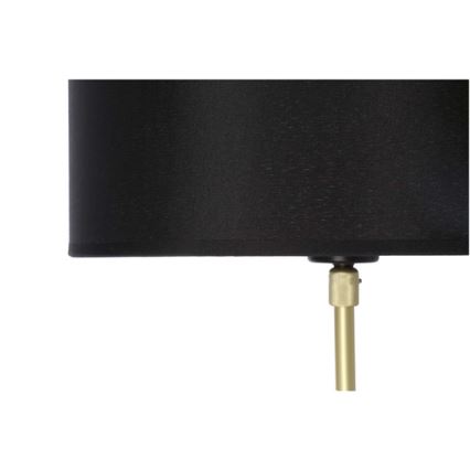 Lampadaire TEGOLA 1xE27/60W/230V noir/doré