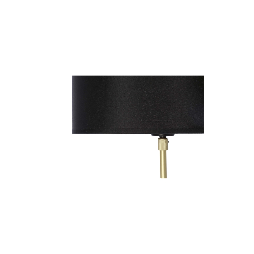 Lampadaire TEGOLA 1xE27/60W/230V noir/doré