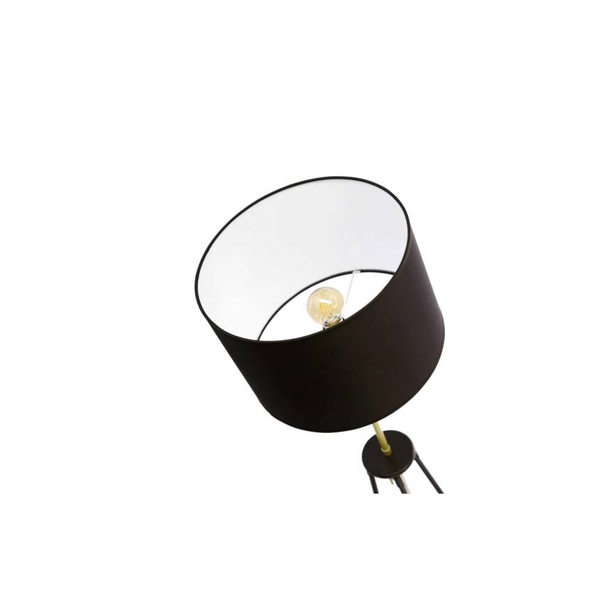 Lampadaire TEGOLA 1xE27/60W/230V noir/doré