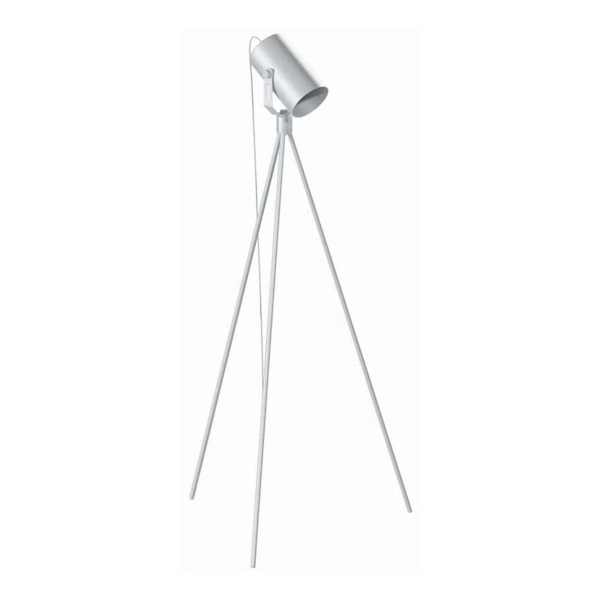 Lampadaire TUBA 1xE27/24W/230V blanc