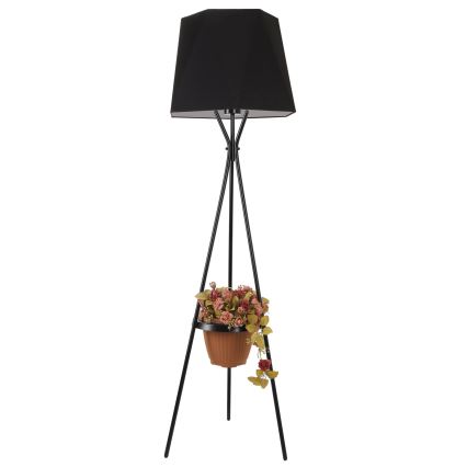 Lampadaire VENEDIK 1xE27/60W/230V noir