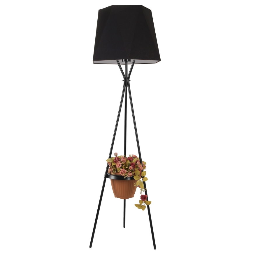Lampadaire VENEDIK 1xE27/60W/230V noir