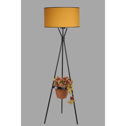 Lampadaire VENEDIK 1xE27/60W/230V orange/noir