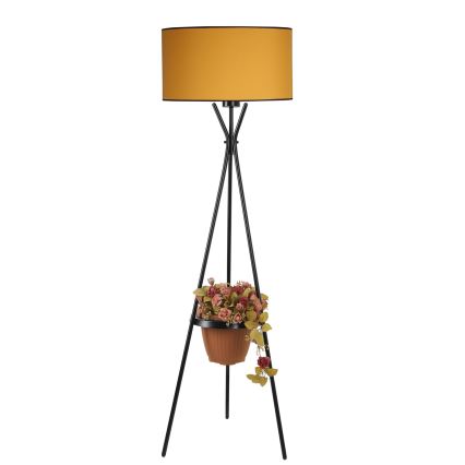 Lampadaire VENEDIK 1xE27/60W/230V orange/noir