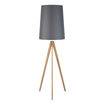 Lampadaire WALZ 1xE27/25W/230V gris/bois