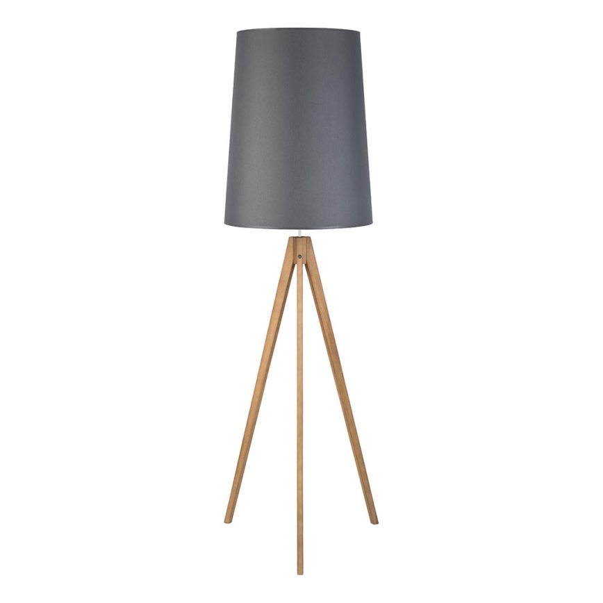 Lampadaire WALZ 1xE27/25W/230V gris/bois