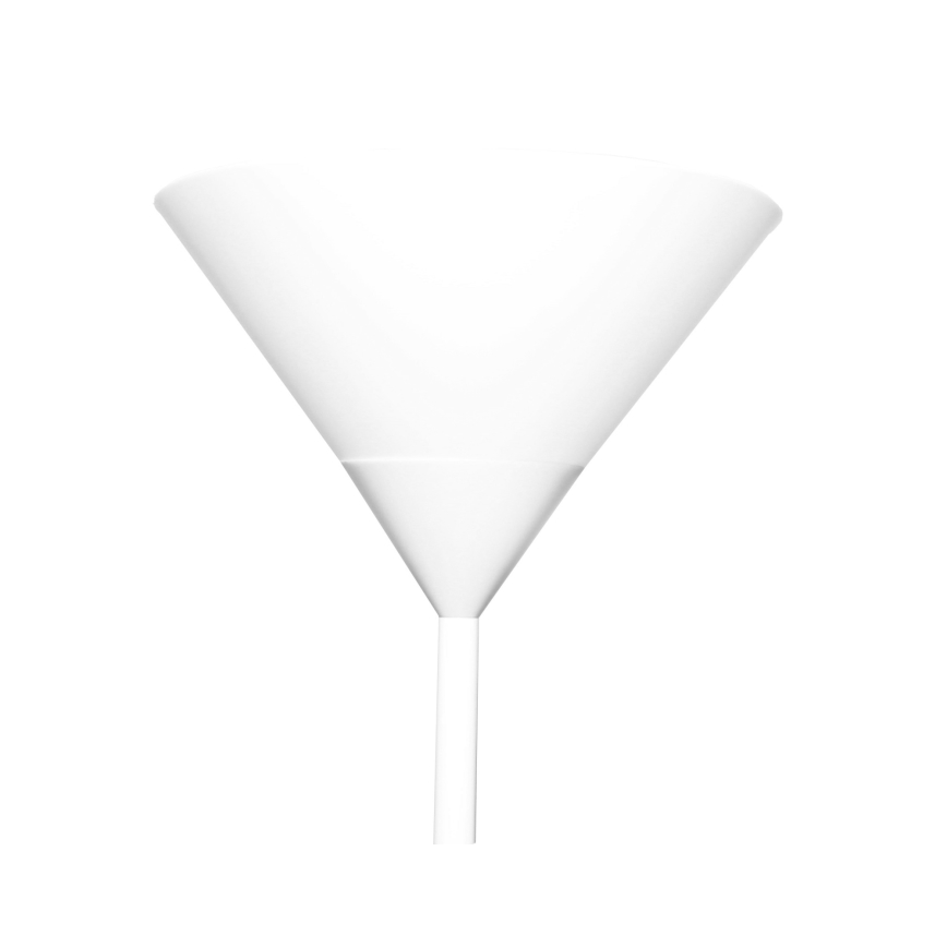 Lampadaire WENDY 1xE27/100W/230V + 1xE14/40W blanc