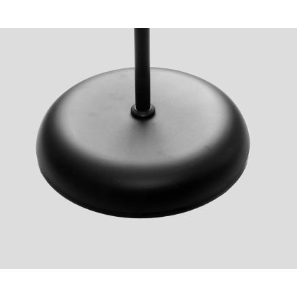 Lampadaire WENDY 1xE27/100W/230V + 1xE14/40W noir