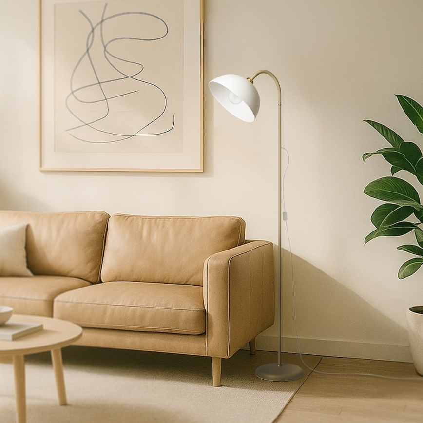 Lampadaire ZACK 1xE27/15W/230V beige