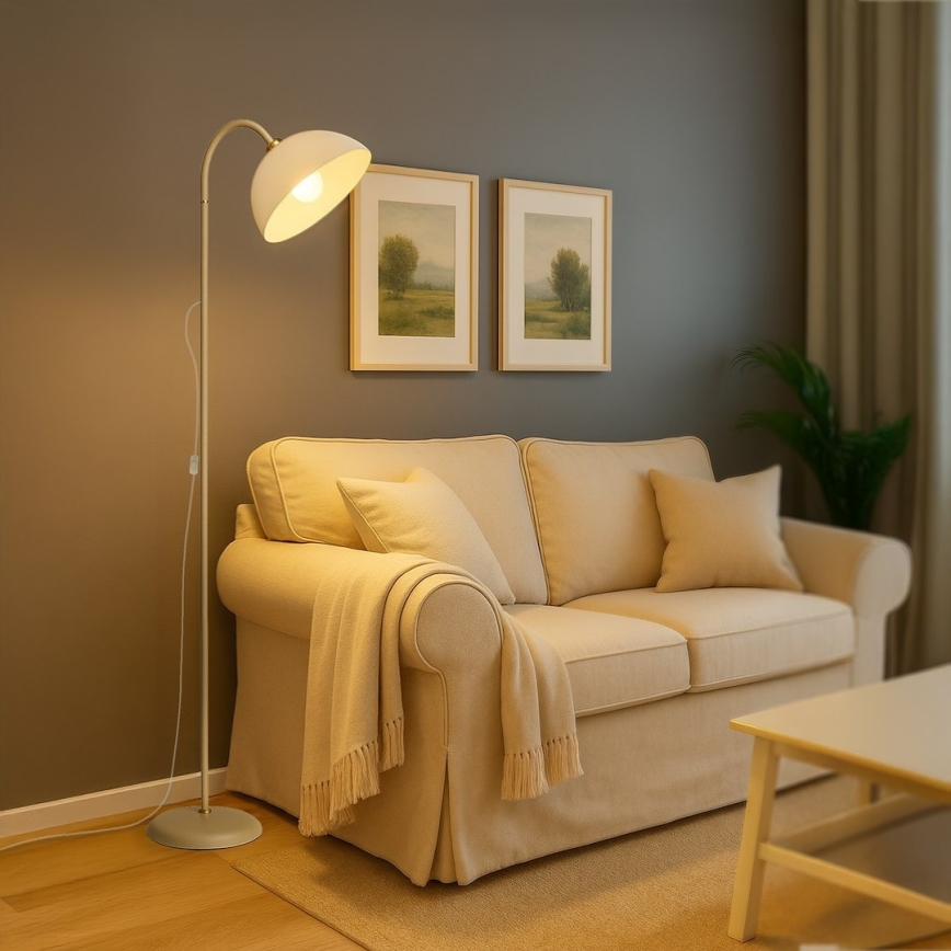 Lampadaire ZACK 1xE27/60W/230V beige