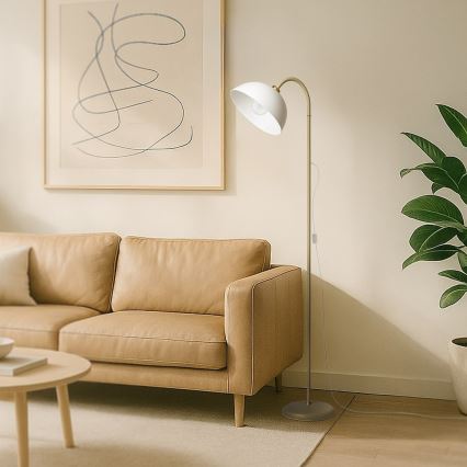 Lampadaire ZACK 1xE27/60W/230V beige