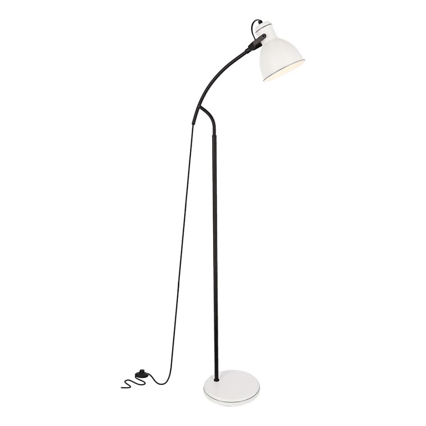 Lampadaire ZUMBA 1xE27/40W/230V blanc/noir