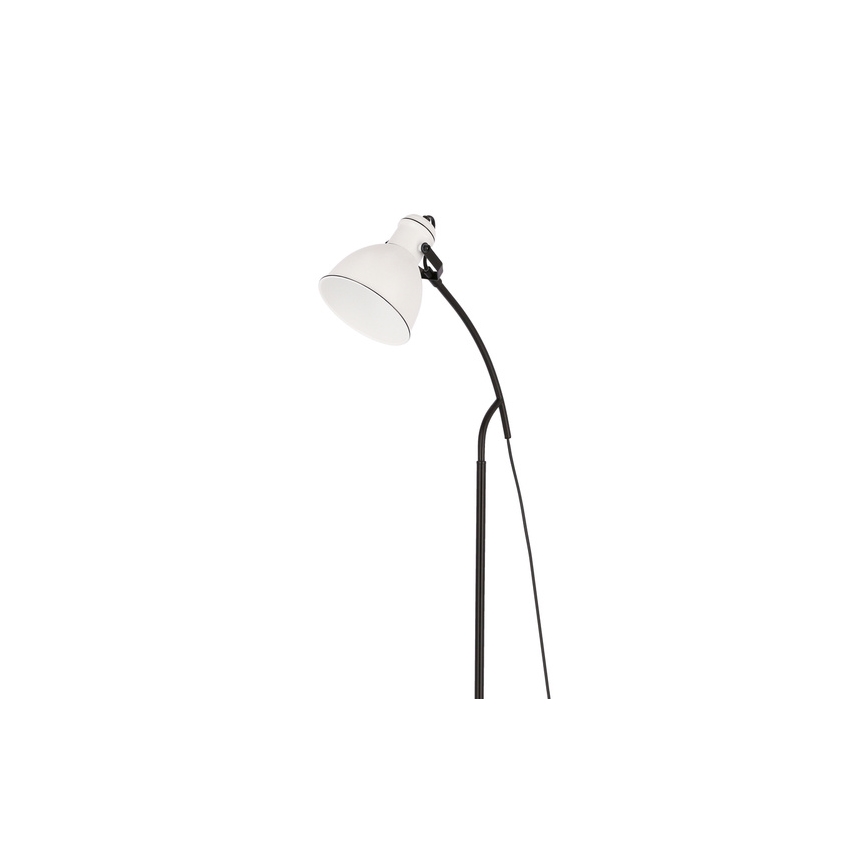 Lampadaire ZUMBA 1xE27/40W/230V blanc/noir