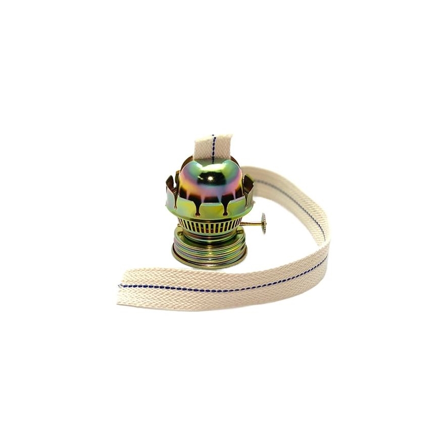 Lampe à huile ANNA 34 cm vert forêt contrôles