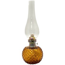 Lampe à huile EMA 38 cm ambre