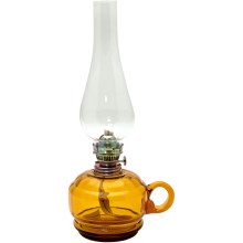Lampe à huile MONIKA 34 cm ambre