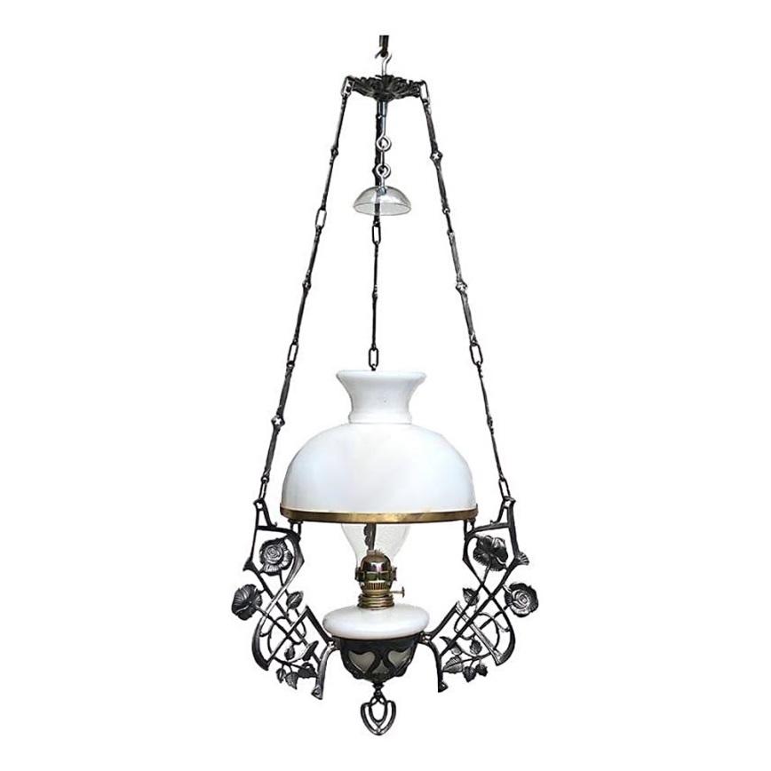 Lampe à huile suspendue 85 cm