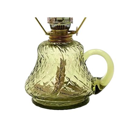 Lampe à huile TEREZA 34 cm vert forêt contrôles