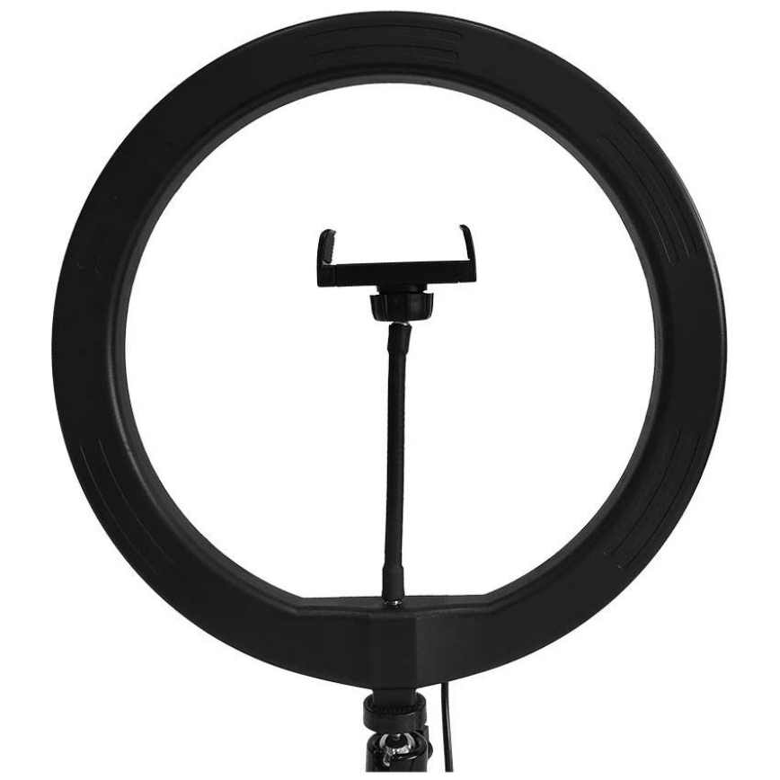 Lampe à intensité variable avec trépied et support pour vlogging LED/10W/5V 3200-5500K