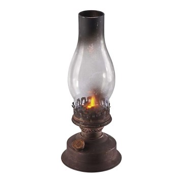 Lampe à pétrole LED décorative VINTAGE 1xLED/1,5W/3xAA