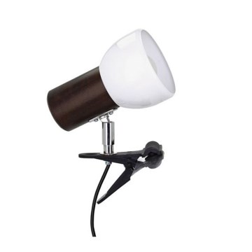 Lampe à pince SVENDA 1xE27/60W/230V hêtre