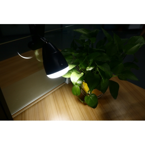 Lampe CLIP avec chargeur USB LED/5W/5V 4000K