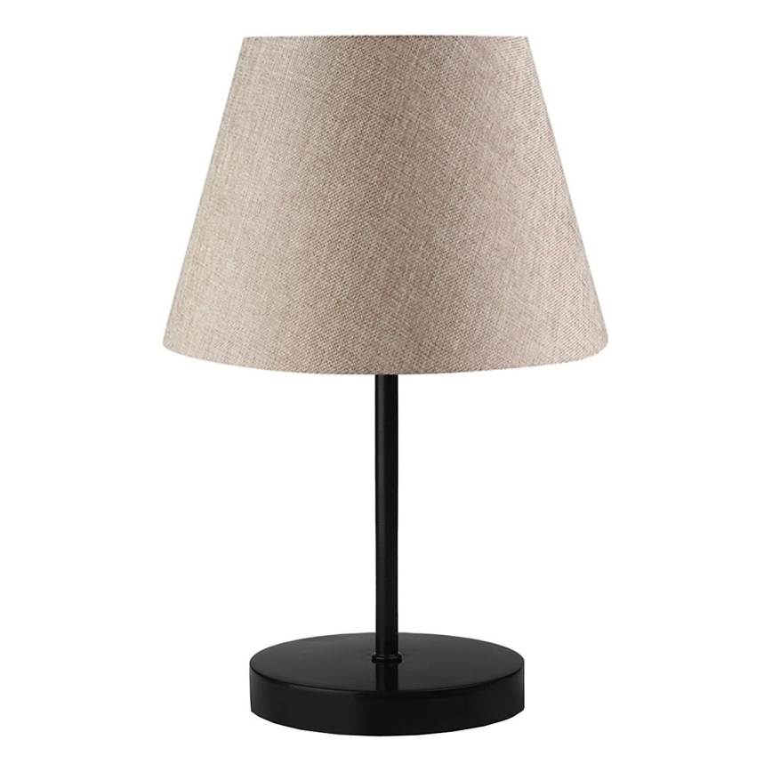 Lampe de bureau AYD 1xE27/40W/230V beige/noir