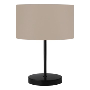 Lampe de bureau AYD 1xE27/40W/230V beige/noir
