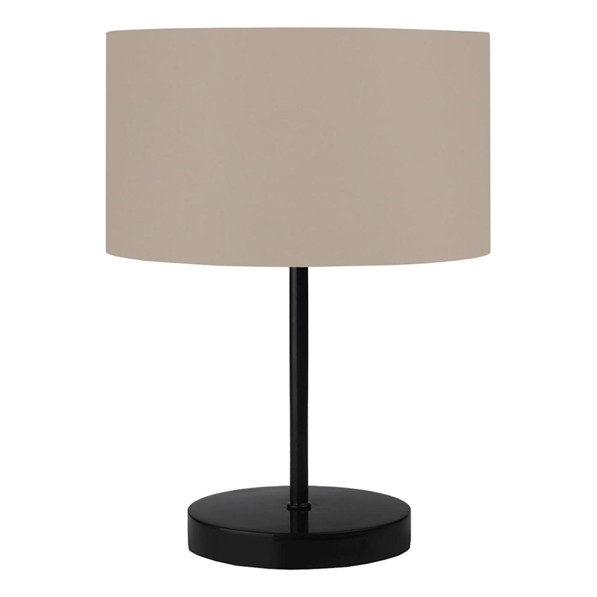 Lampe de bureau AYD 1xE27/40W/230V beige/noir