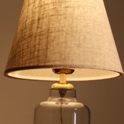 Lampe de bureau AYD 1xE27/40W/230V crème/clair