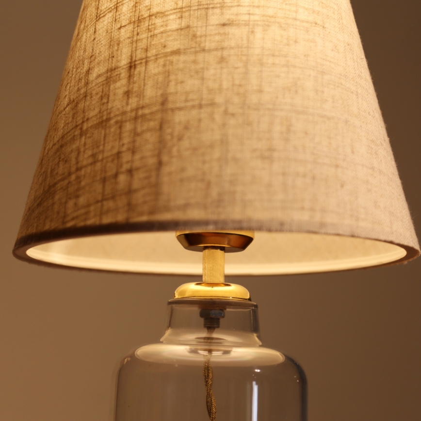 Lampe de bureau AYD 1xE27/40W/230V crème/clair