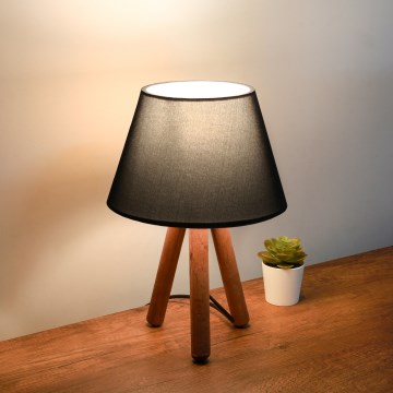 Lampe de bureau AYD 1xE27/40W/230V marron/anthracite