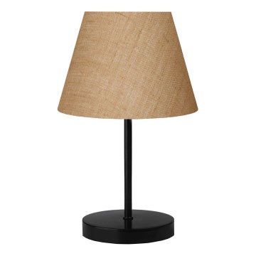 Lampe de bureau AYD 1xE27/40W/230V marron/noire