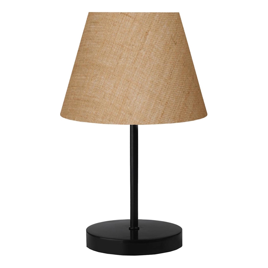 Lampe de bureau AYD 1xE27/40W/230V marron/noire