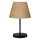 Lampe de bureau AYD 1xE27/40W/230V marron/noire