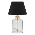 Lampe de bureau AYD 1xE27/40W/230V noire/clair