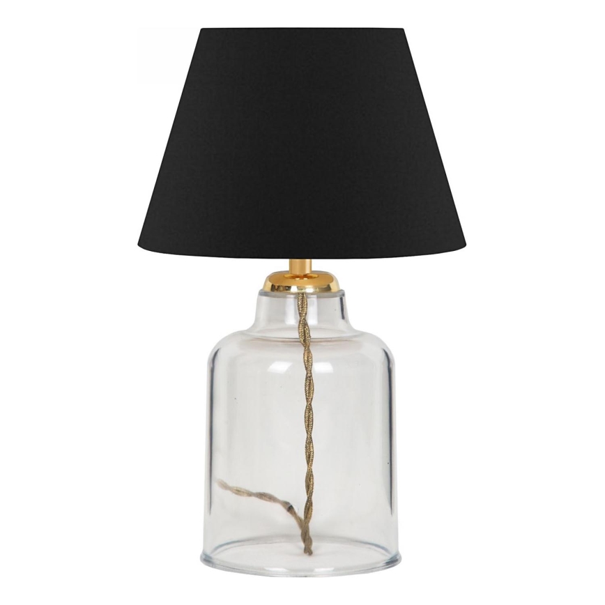 Lampe de bureau AYD 1xE27/40W/230V noire/clair
