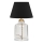 Lampe de bureau AYD 1xE27/40W/230V noire/clair